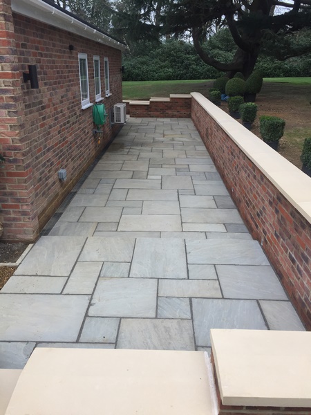 Wall And Patio Build In 1 Week Price My Drive